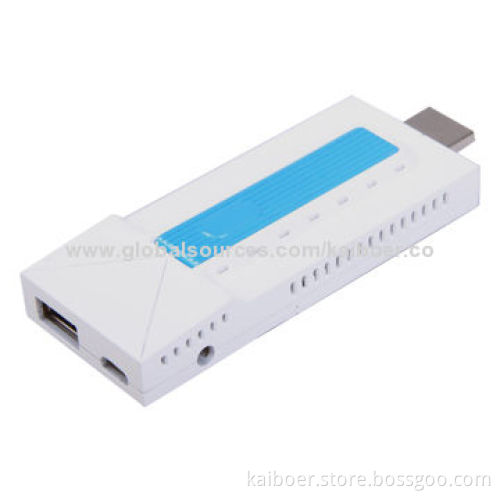 Portable HDD TV Box with 2,160 Pixels Output Resolution, 1GB DDR3 Memory
